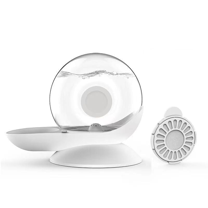 Snail Automatic Cat Dog Drinking Bowl - 2.8L Pet Water Dispenser Fountain