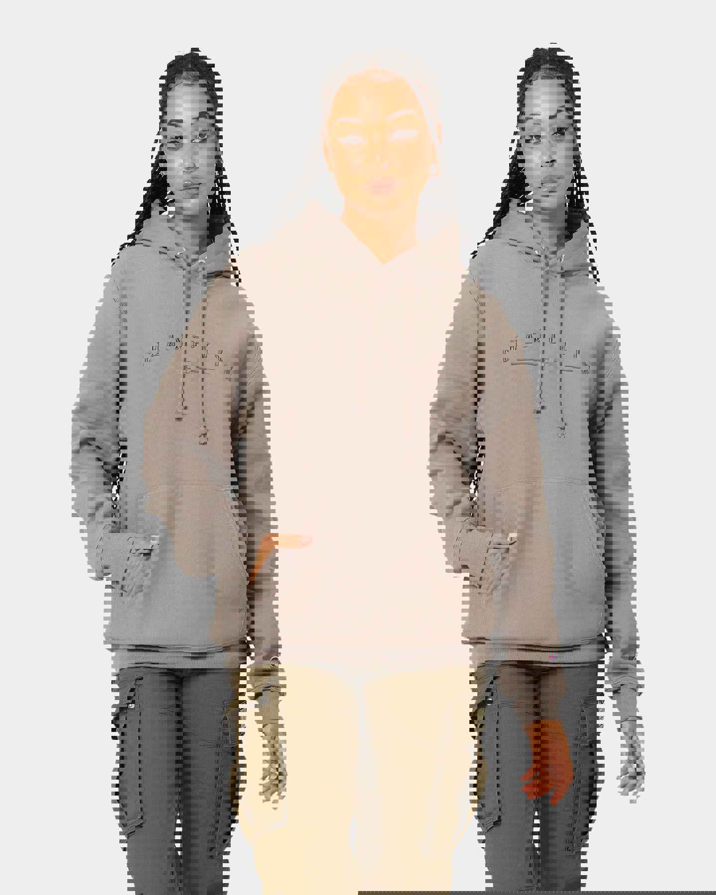 Champion Reverse Weave 2K Logo Hoodie Gizmo