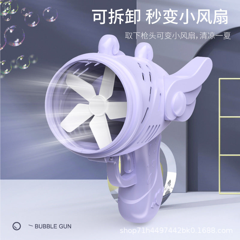 New Year Fireworks Bubble Machine Electric Cartoon Camera Music Luminous Children Toys