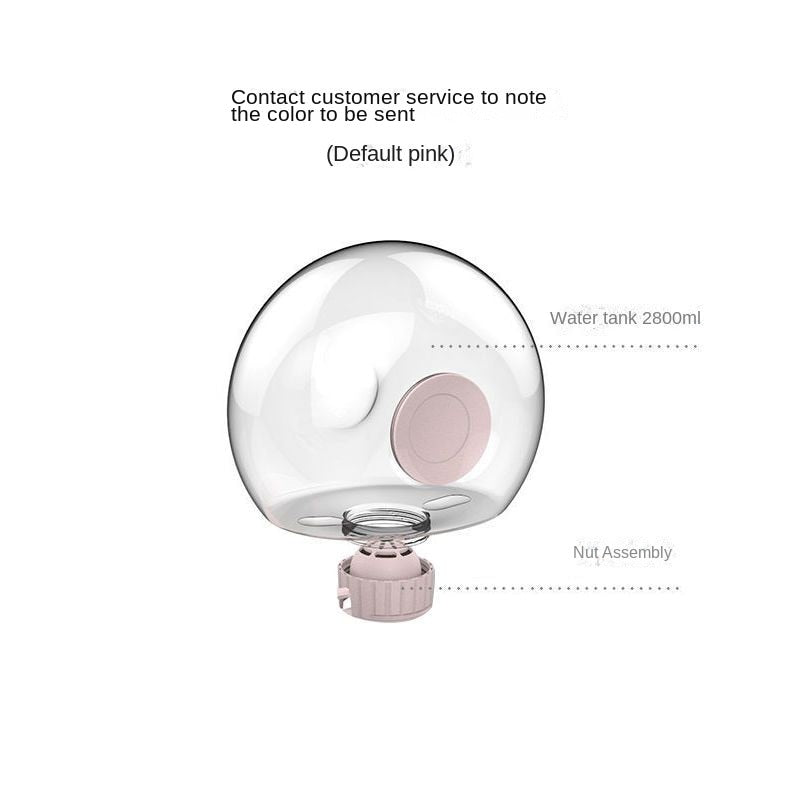 Snail Automatic Cat Dog Drinking Bowl - 2.8L Pet Water Dispenser Fountain