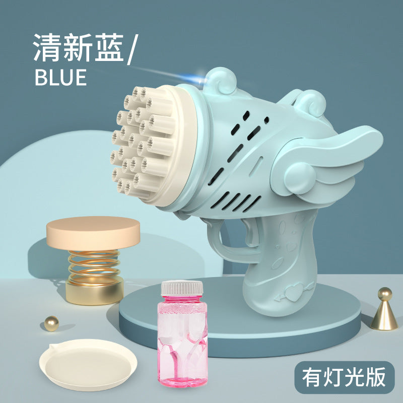 New Year Fireworks Bubble Machine Electric Cartoon Camera Music Luminous Children Toys