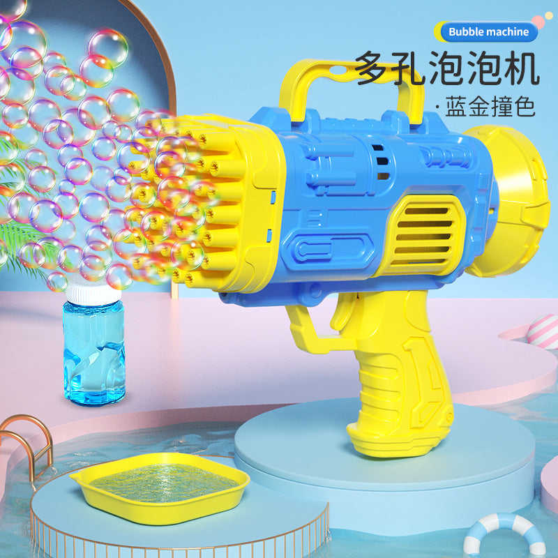 New Year Fireworks Bubble Machine Electric Cartoon Camera Music Luminous Children Toys