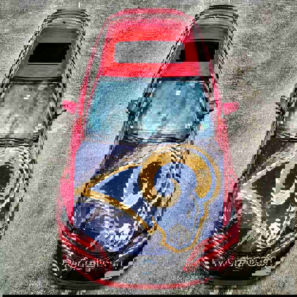 Los Angeles Rams Itasha Car Vinyl Hood Wrap Decal Sticker