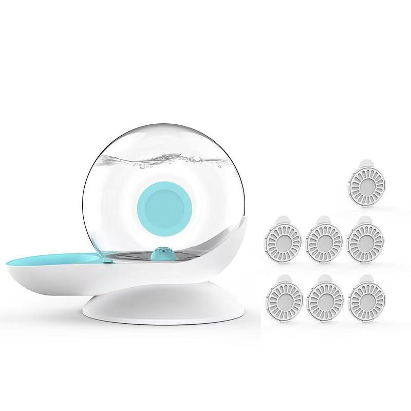 Snail Automatic Cat Dog Drinking Bowl - 2.8L Pet Water Dispenser Fountain