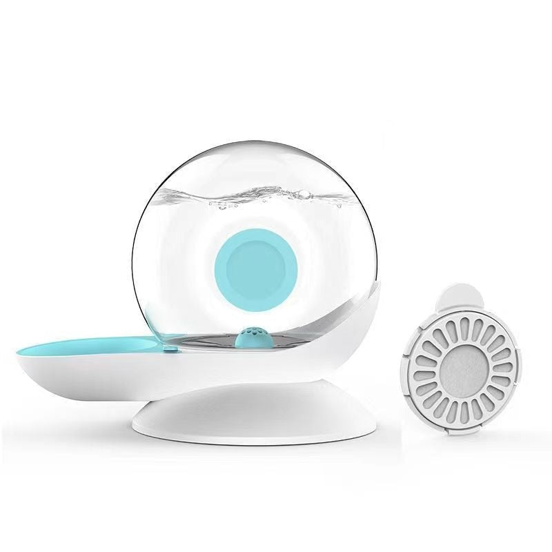 Snail Automatic Cat Dog Drinking Bowl - 2.8L Pet Water Dispenser Fountain