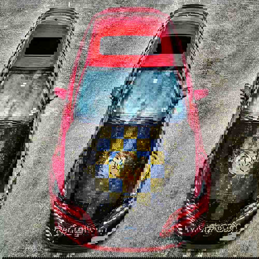 Los Angeles Rams Itasha Car Vinyl Hood Wrap Decal Sticker