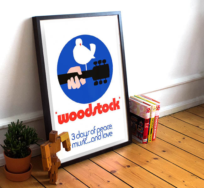 Woodstock - 11 x 17 Movie Poster (1970 Reprint)