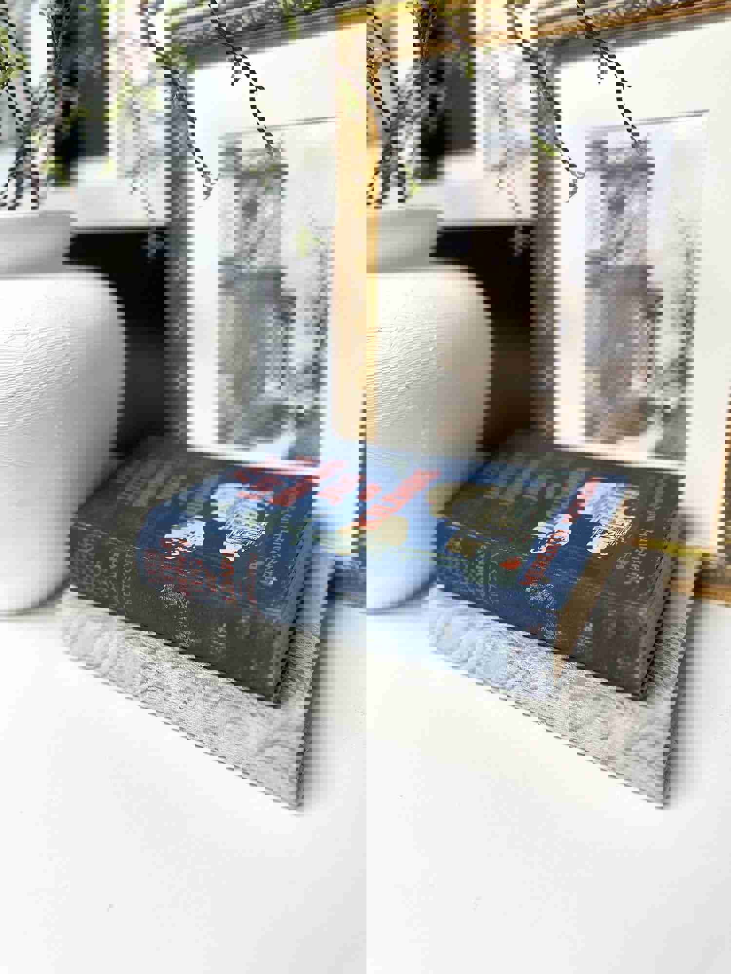 Blue and Gray Decorative Books for Shelf Decor