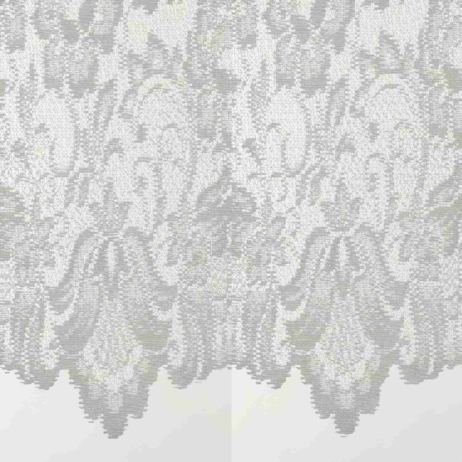 CommonWealthLimoges Sheer Rod Pocket Swag Valance Set 72 x 32 White