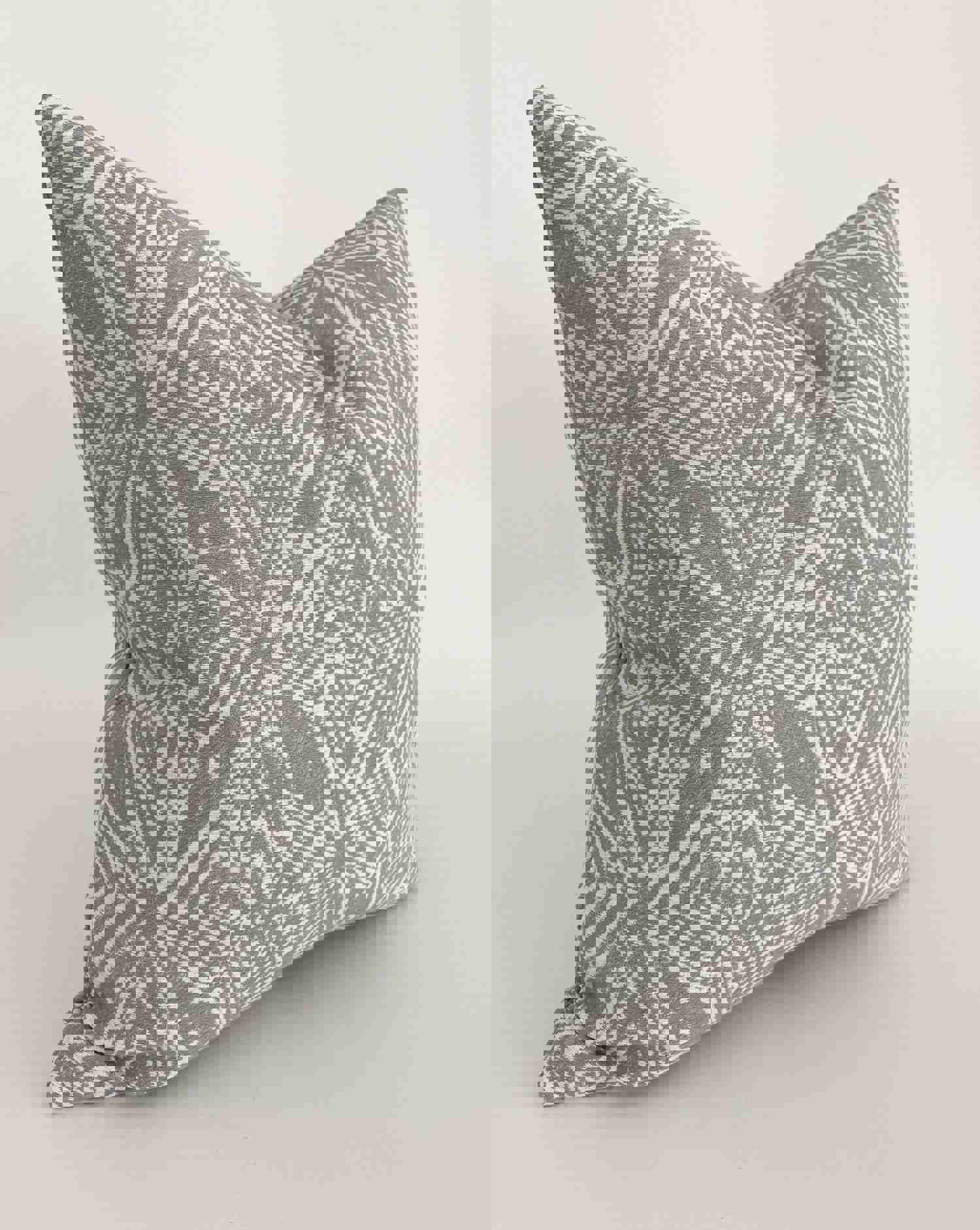 Twila Gray Outdoor Pillow Cover - Durable and Stylish