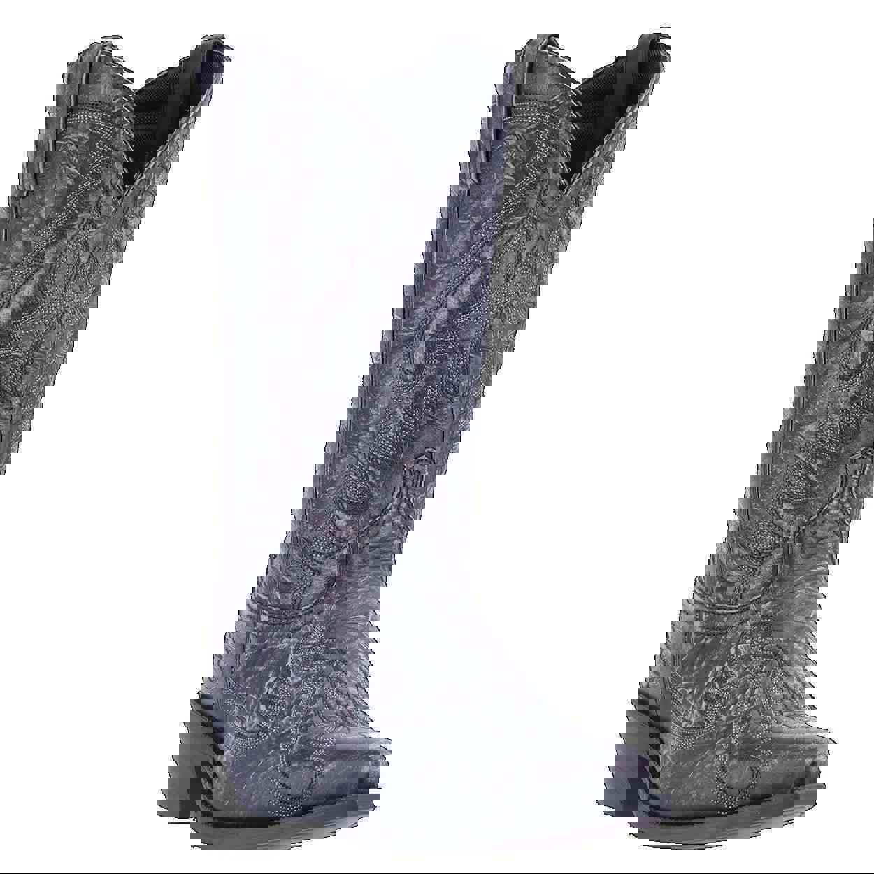 Laredo Men's Garrett Distressed Black Western Boots 68407