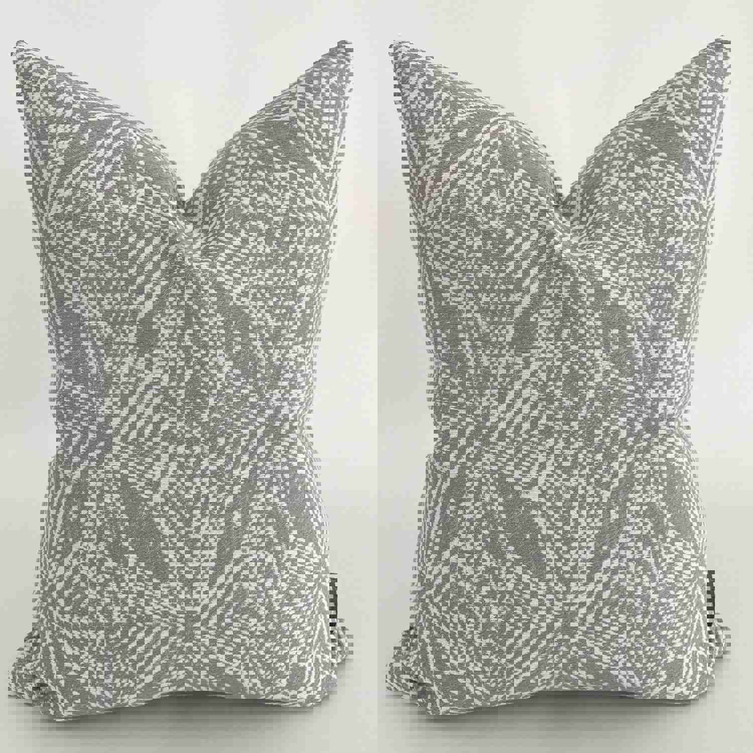 Twila Gray Outdoor Pillow Cover - Durable and Stylish