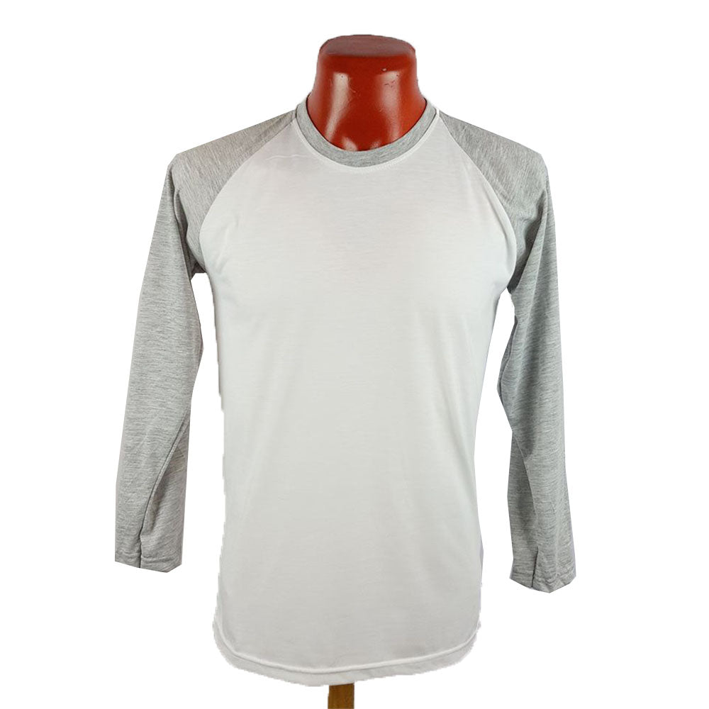 TKL2 Personalized Unisex Baseball Raglan Long Sleeve Longline T-Shirt (One-sided)