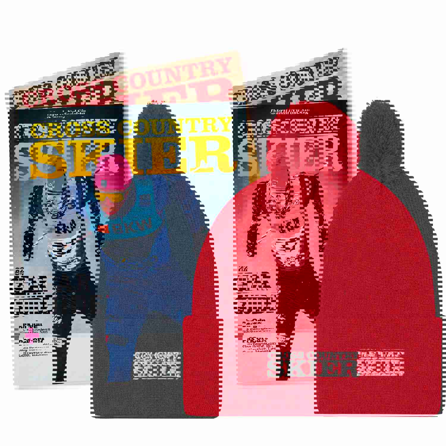 Cross Country Skier Gift Subscription & Embroidered Beanie