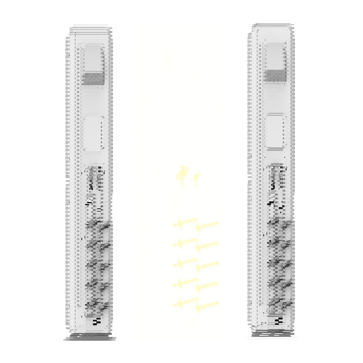MRCOOL DIY 4th Gen 48K BTU 4-Zone Condenser with 12K+12K+12K+12K Handlers and 4 x 25ft Linesets Bundle