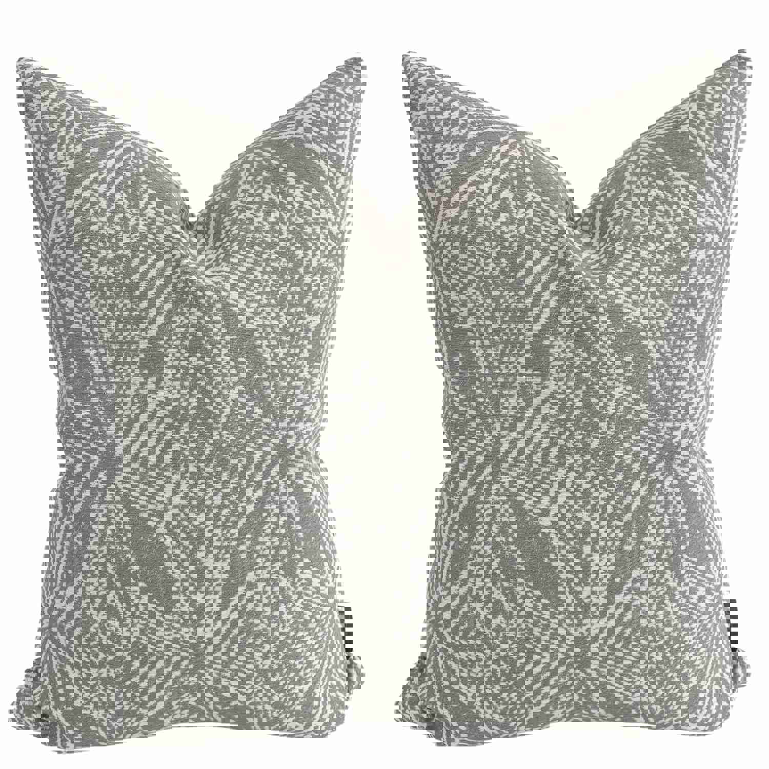 Twila Gray Outdoor Pillow Cover - Durable and Stylish