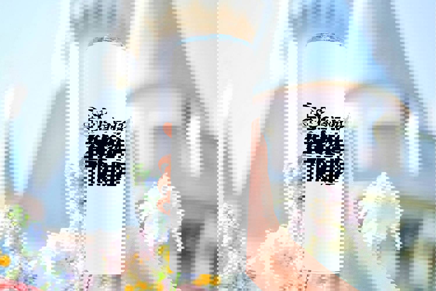 Disney Autograph 20oz Tumbler - Personalized Stainless Steel Tumbler with Lid and Straw