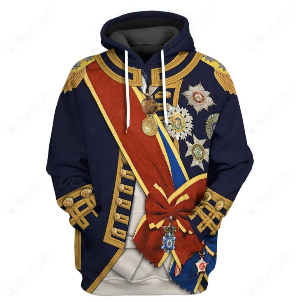 Historical Royal Navy Vice-Admiral Horatio Nelson Custom Apparel