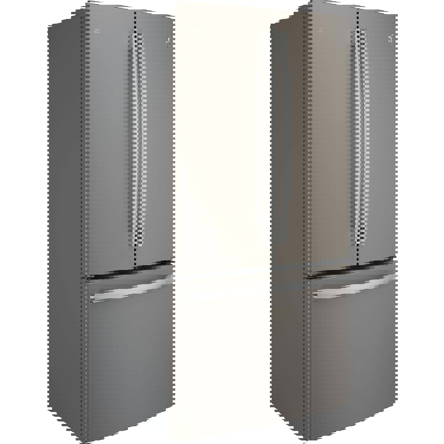 GE Profile 36-inch, 23.1 cu. ft. Counter-Depth French 3-Door Refrigerator with Ice and Water PWE23KMKES