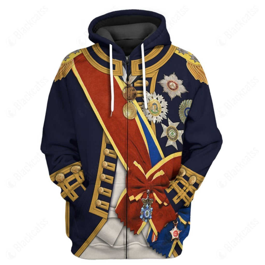 Historical Royal Navy Vice-Admiral Horatio Nelson Custom Apparel