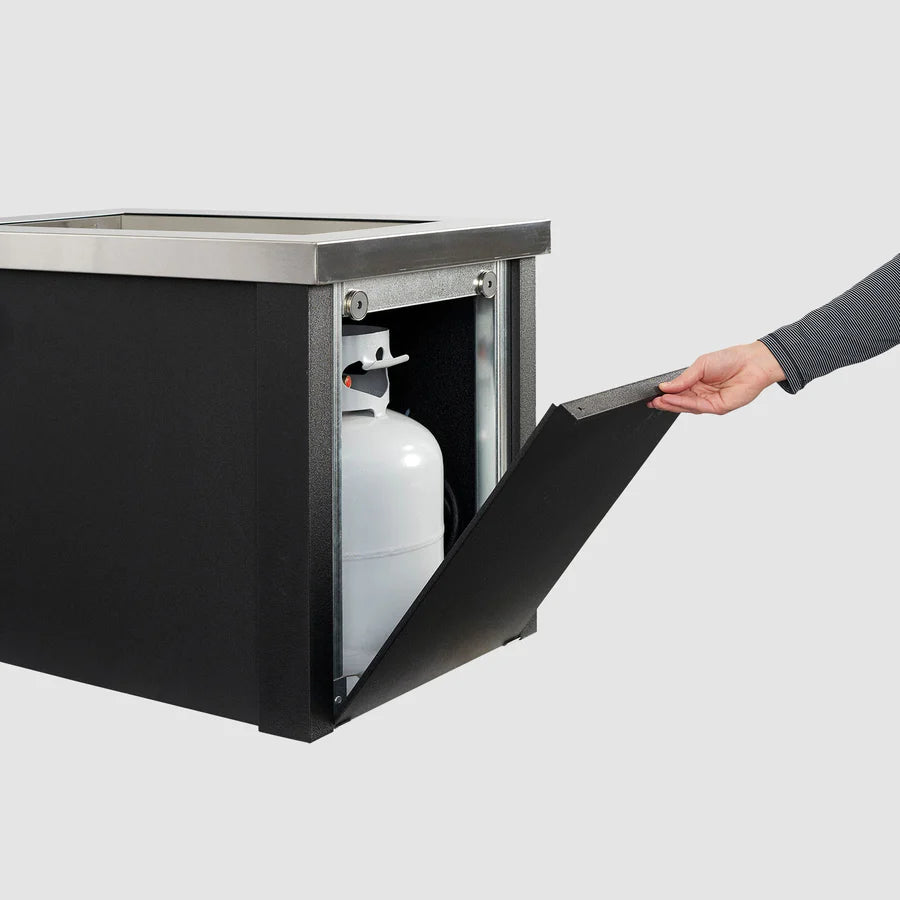 Outdoor Greatroom Co Providence 32-Inch Rectangular Gas Fire Pit Table