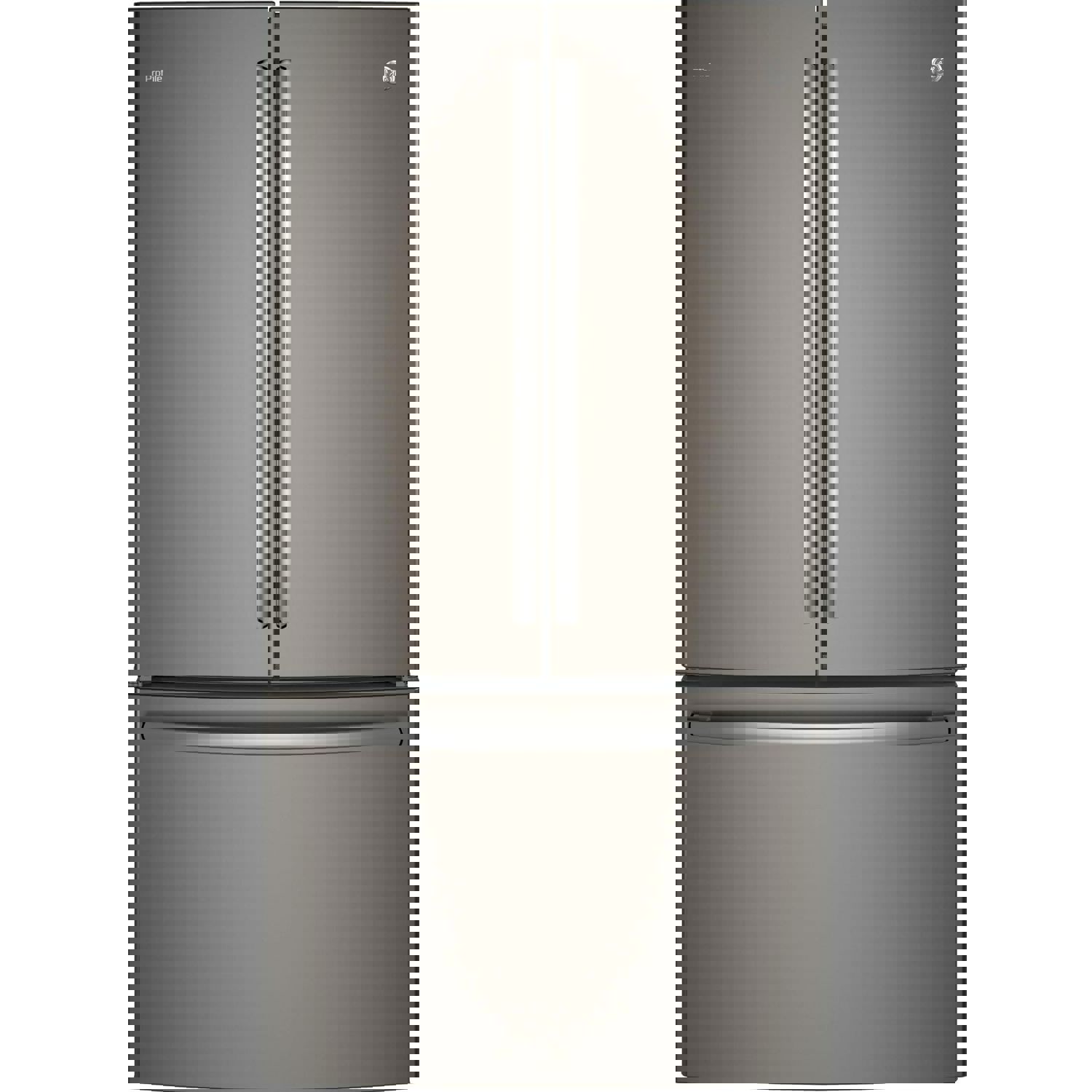 GE Profile 36-inch, 23.1 cu. ft. Counter-Depth French 3-Door Refrigerator with Ice and Water PWE23KMKES