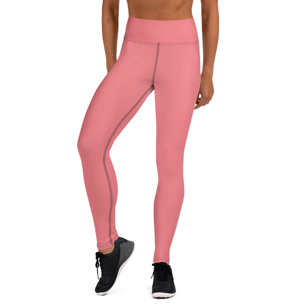 Rose Buy. Sell. Invest. High Waist Yoga Leggings - Super Soft & Stretchy