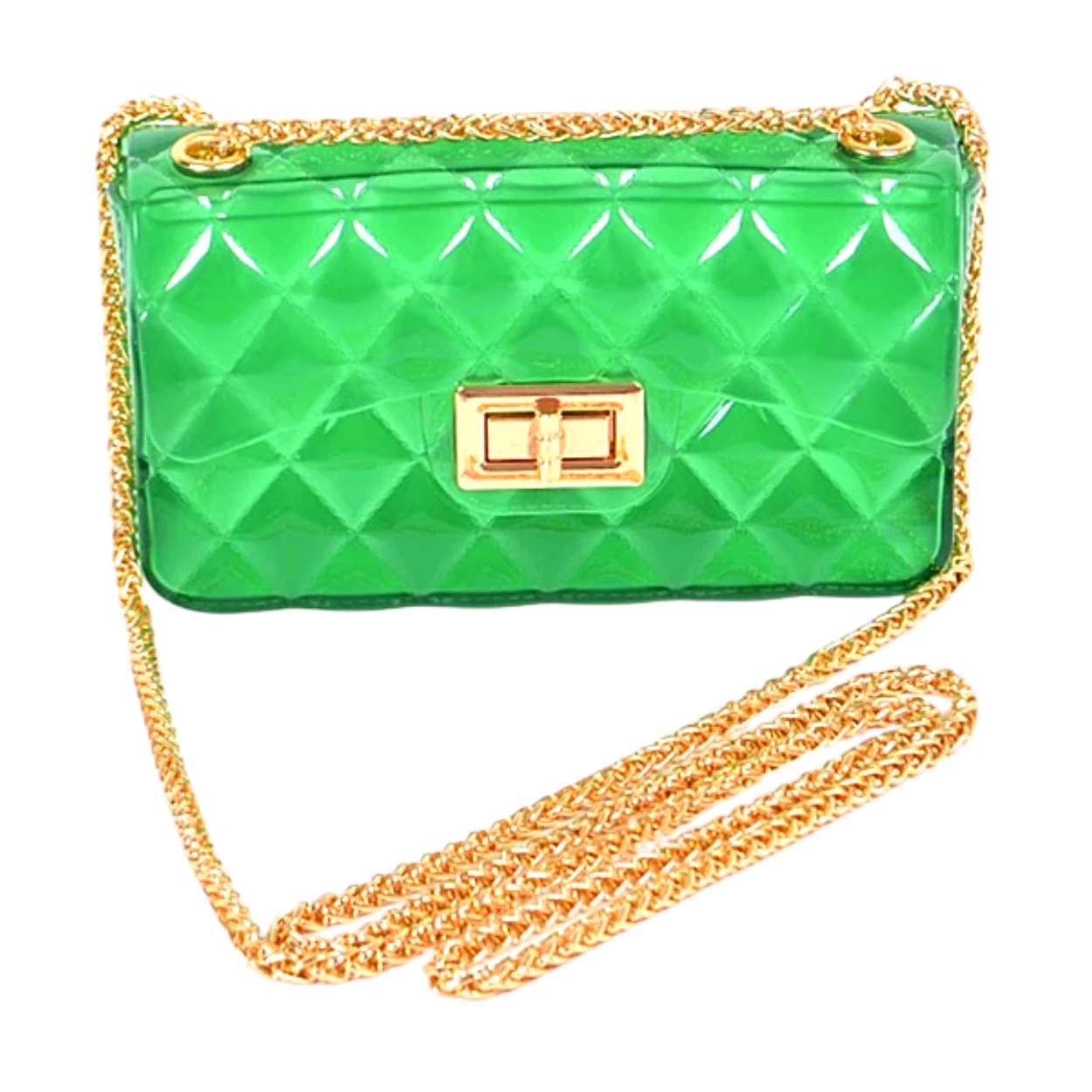 Translucent Jelly Clutch Handbags