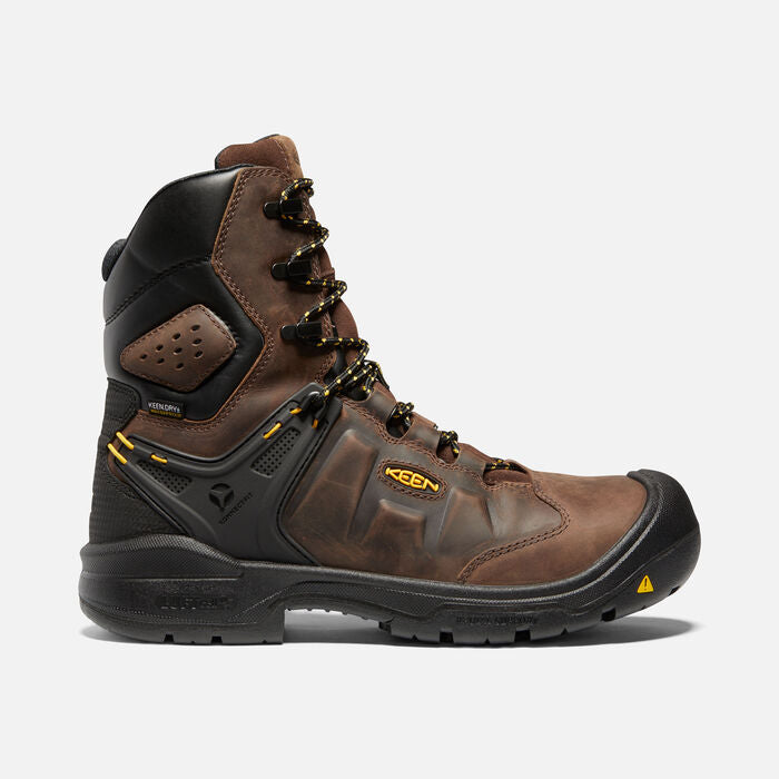 KEEN UTILITY Men's Dover 8 Waterproof Carbon-Fiber Toe Work Boot