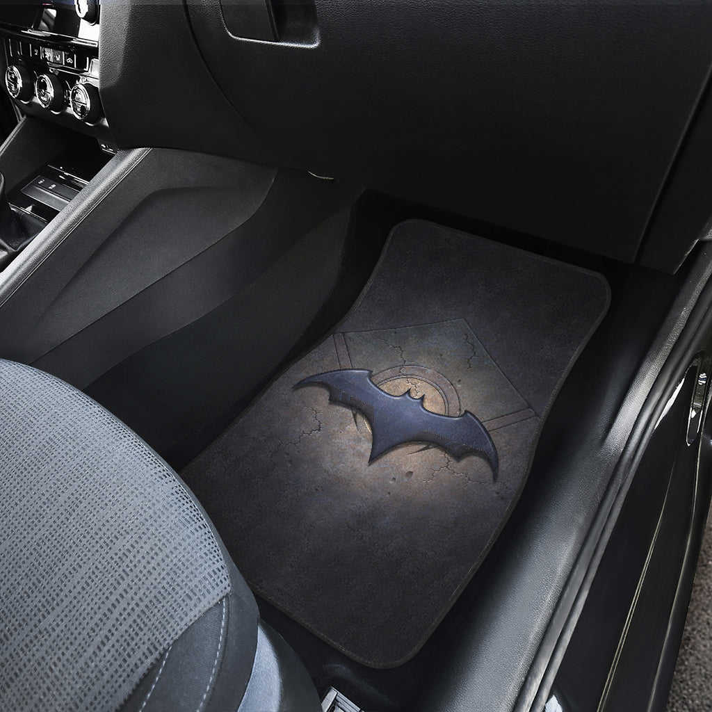 Batman Car Floor Mats - Custom Printed, Waterproof, and Skid-Free