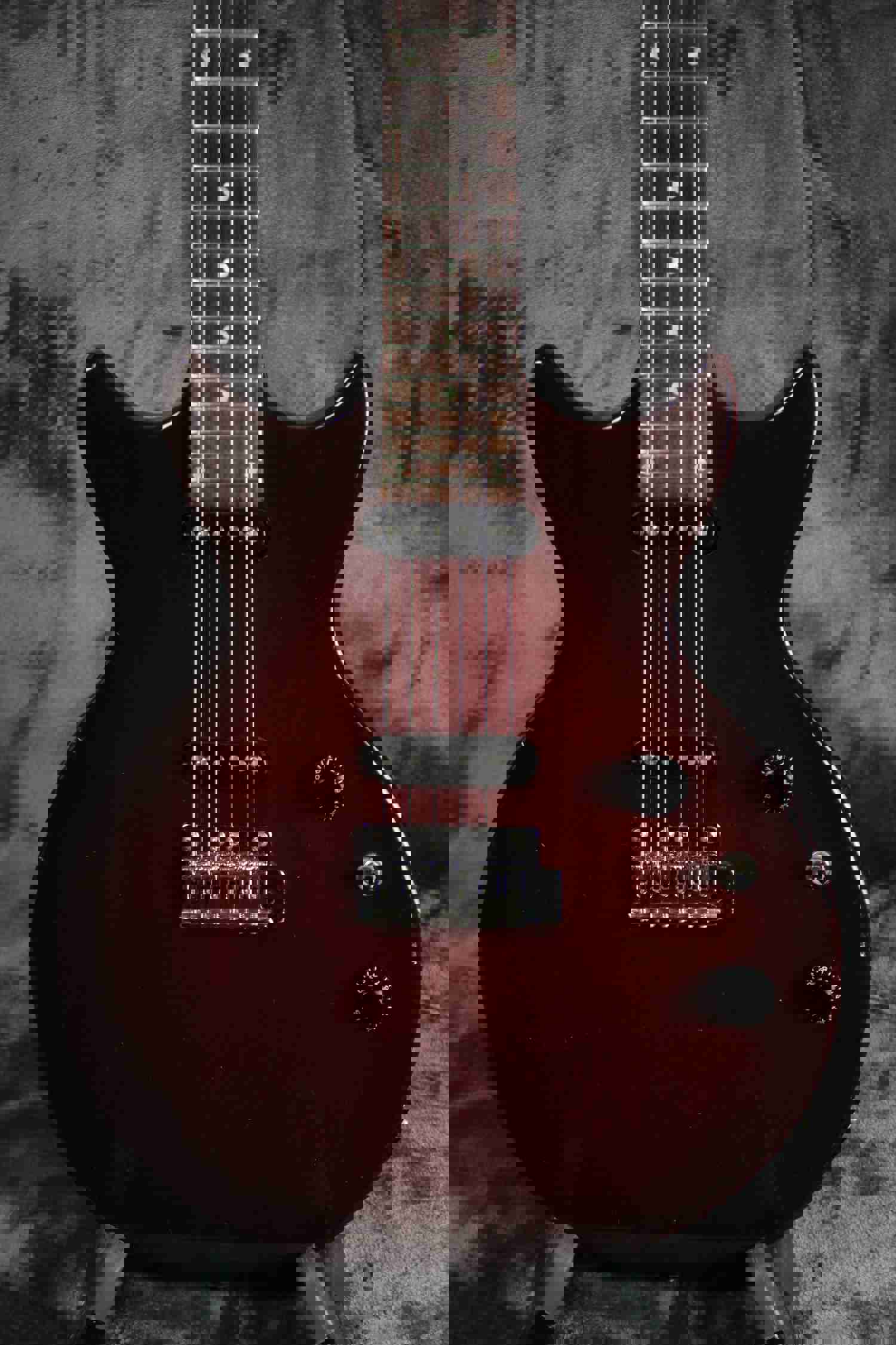 1997 Gibson All American II Wine Red Electric Guitar