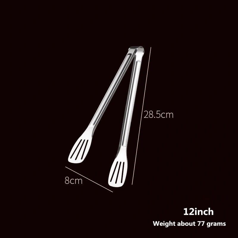 Stainless Steel Food Tongs - Eco-Friendly Kitchen Utensils
