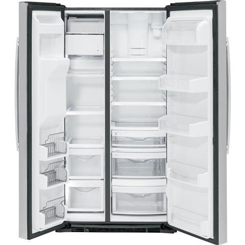 GE Profile 36-inch, 22.1 cu. ft. Counter-Depth Side-by-Side Refrigerator with Ice and Water Dispenser