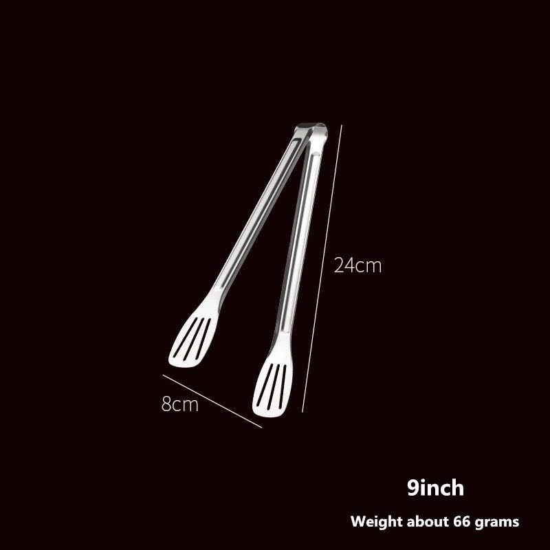 Stainless Steel Food Tongs - Eco-Friendly Kitchen Utensils