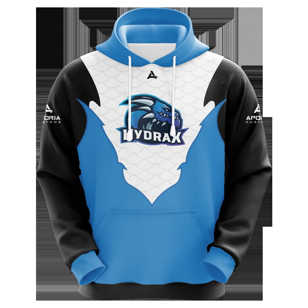 HydraX Sublimated Hoodie - Breathable & Flexible Polyester Hoodie