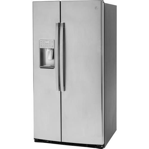 GE Profile 36-inch, 22.1 cu. ft. Counter-Depth Side-by-Side Refrigerator with Ice and Water Dispenser