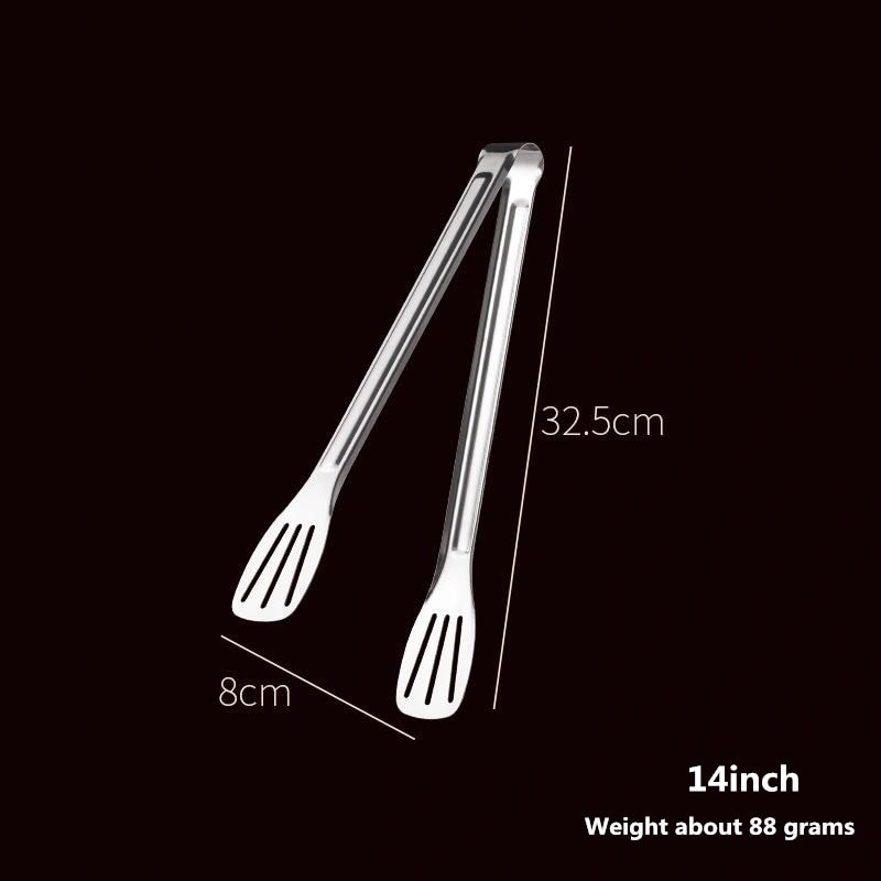 Stainless Steel Food Tongs - Eco-Friendly Kitchen Utensils