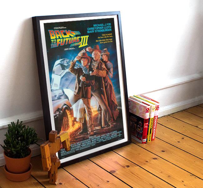 Back to the Future 3 - 11 x 17 Movie Poster (1990 Reprint)