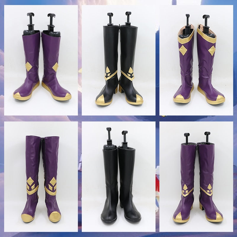 Custom Made Sky Children of the Light Cosplay Shoes Boots for Halloween Carnival