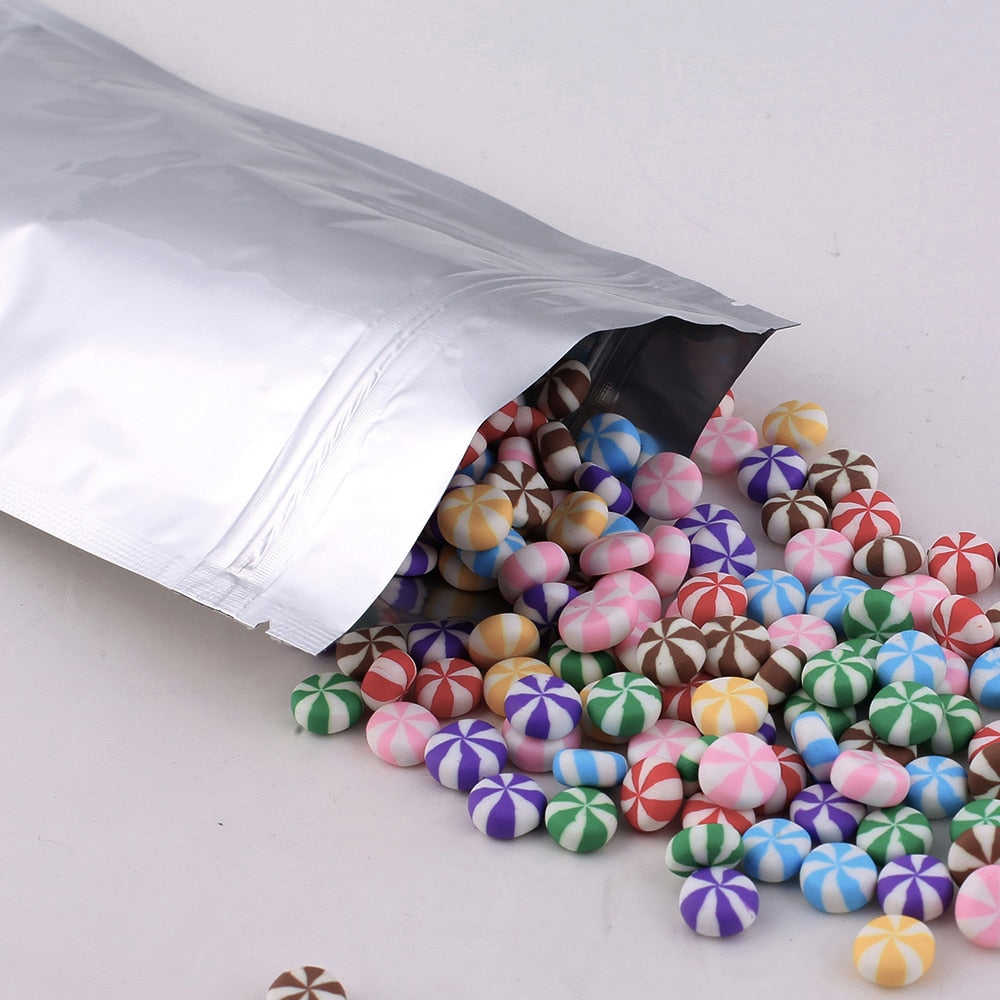 Eco-Friendly Heat-Resisting Aluminum Mylar Ziplock Bags for Food and Medicine Storage