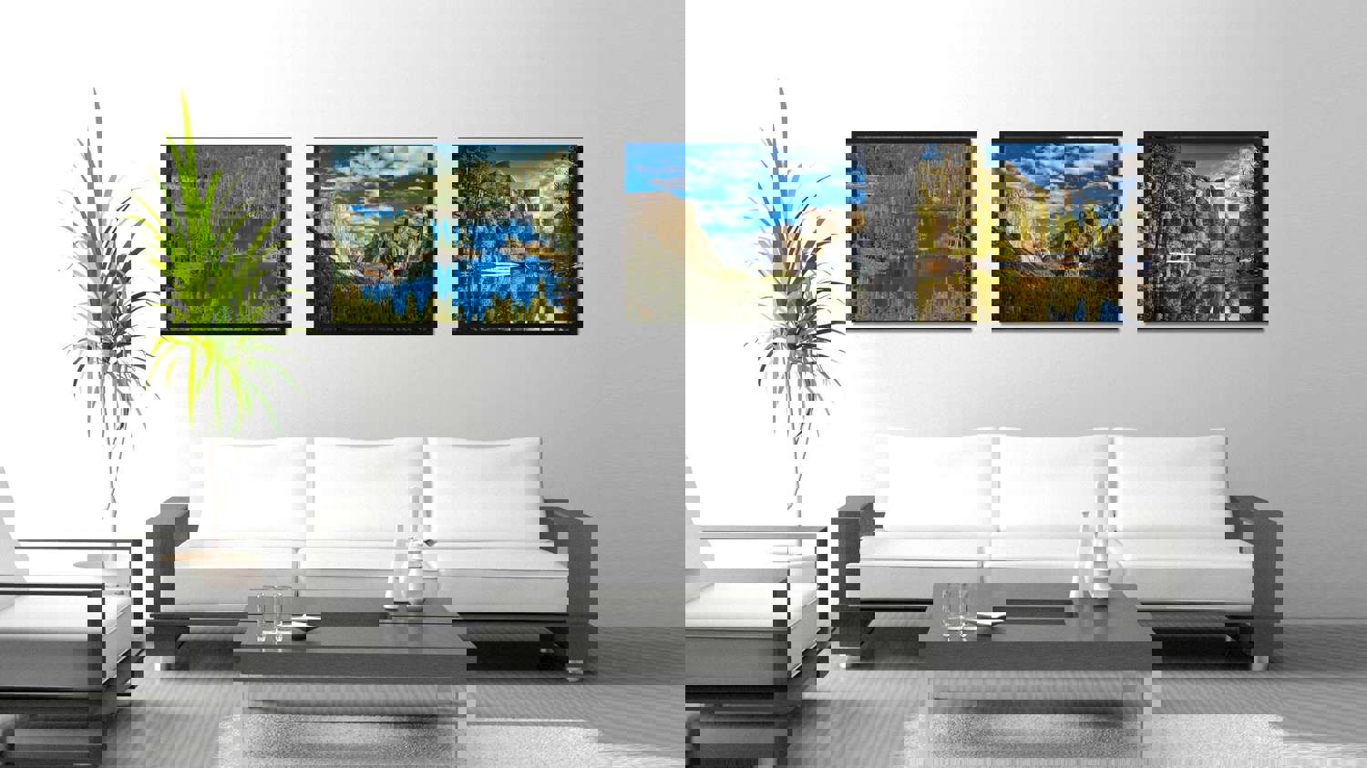 Twin Lake Mammoth Landscape Photo Canvas Print - Home D&#xE9;cor Wall Art