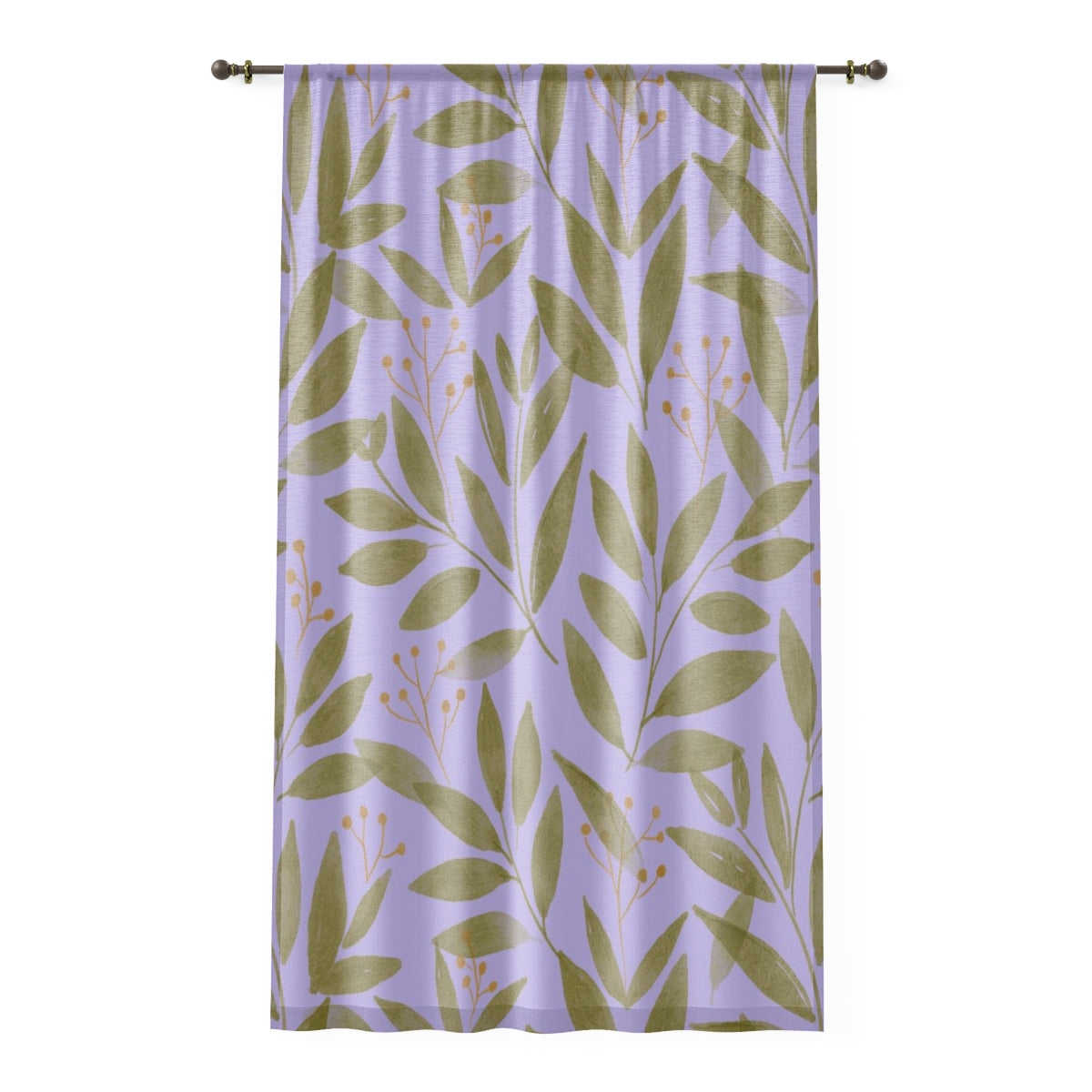 FLORA ART - SHEER Window Curtain