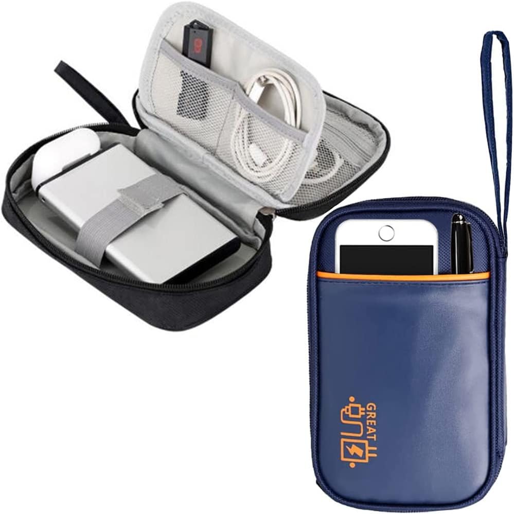 Electronics Travel Organizer Storage Case - Multiple Sizes & Colors
