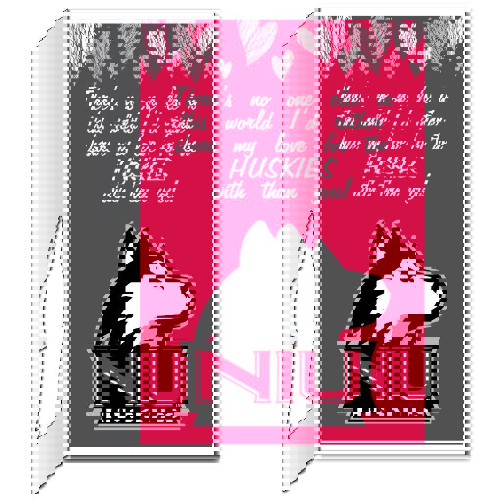 2x3 Giant Northern Illinois Valentine's Greeting Card & Yard Sign