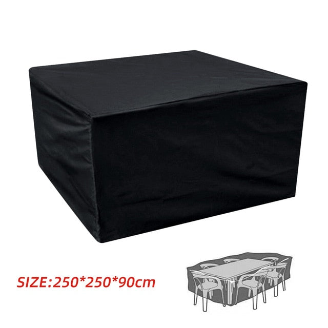 Outdoor Sectional Square Furniture Cover 98 Inches - Waterproof & UV Resistant
