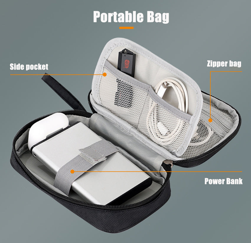 Electronics Travel Organizer Storage Case - Multiple Sizes & Colors