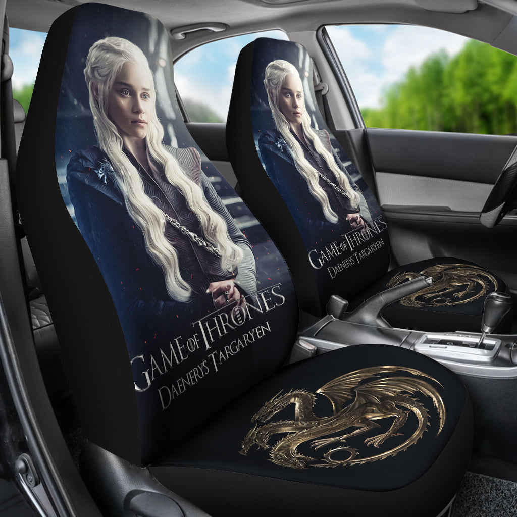 Daenerys Targaryen Game Of Thrones Car Seat Covers - Premium Custom Fit