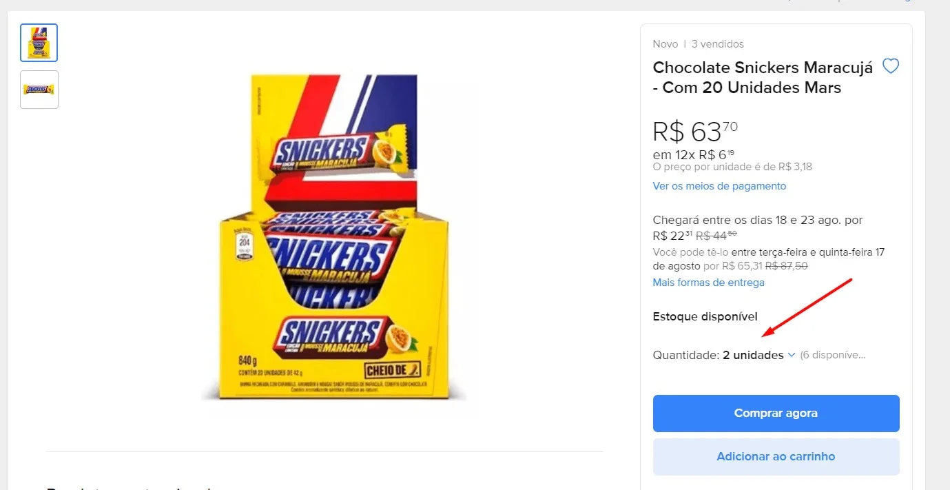 Personal Shopper | Buy from Brazil - Kit 5 Chocolate Boxes Stickers - (DDP)