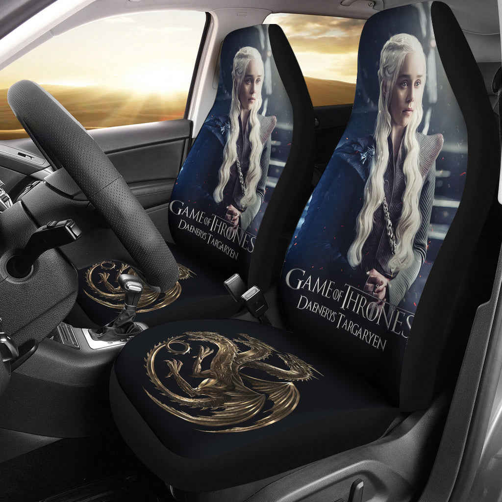 Daenerys Targaryen Game Of Thrones Car Seat Covers - Premium Custom Fit