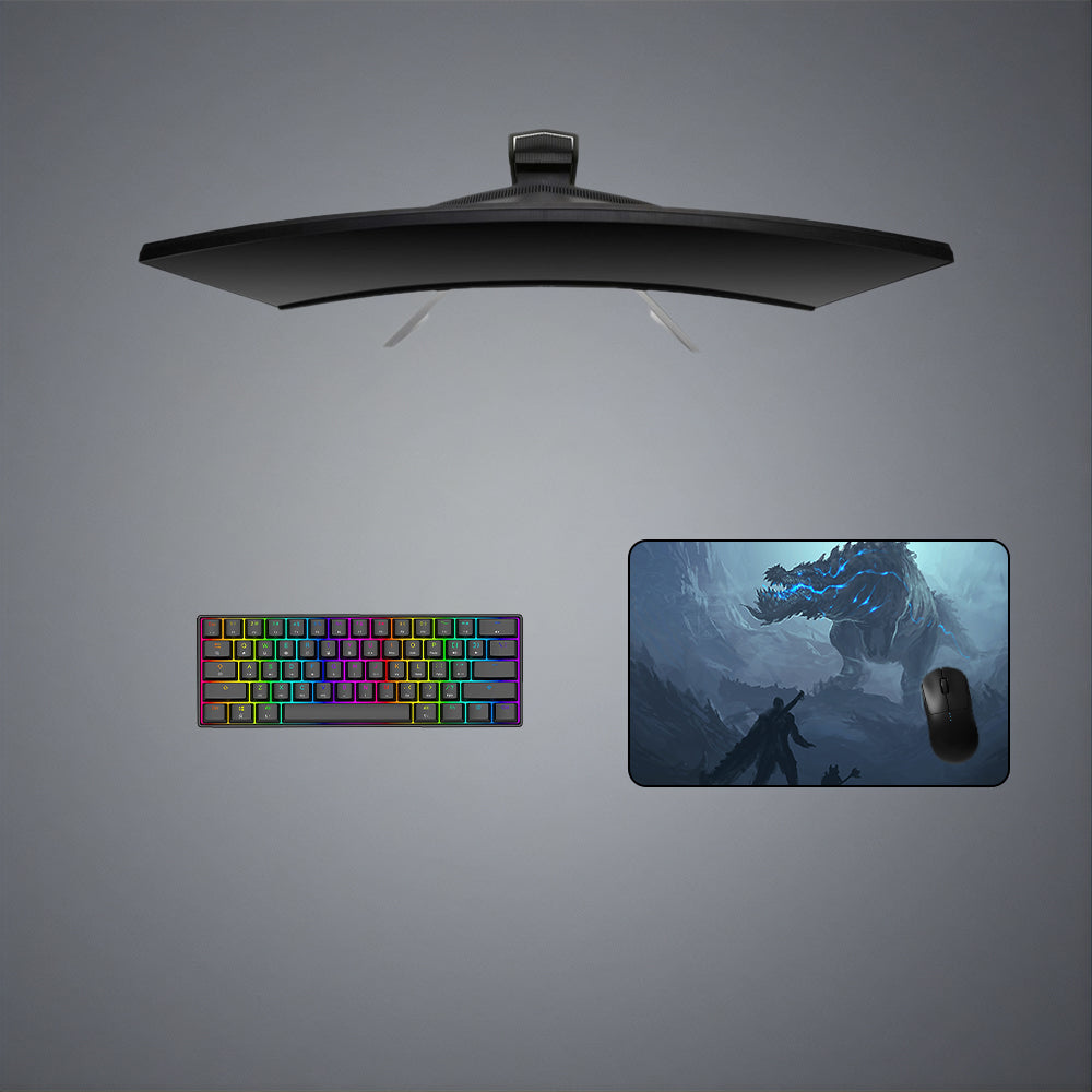 Monster Hunter Deviljho Design Gaming Mouse Pad - M-XXL Size for Enhanced Gaming Experience